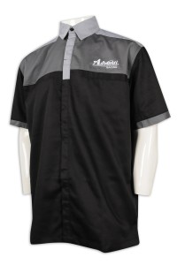 DS072 Design short-sleeved darts team shirts dacron thick yarn card online single darts team shirts hk centre